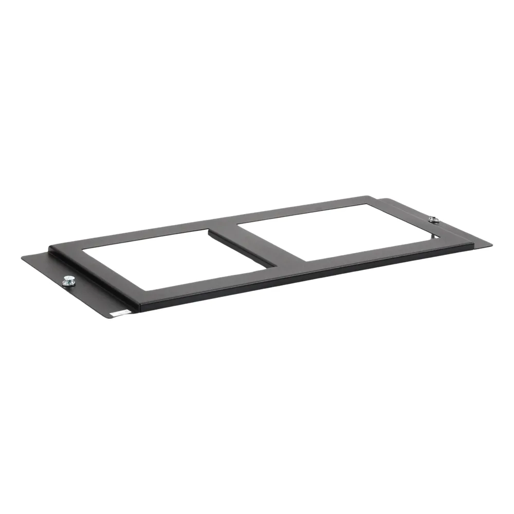 Placa de vestidura para chasis CA-1 con DVC-EM, DVC-KD y micrófono CMIC-1, en gabinetes NOTIFIER serie CAB-4 – vista 3