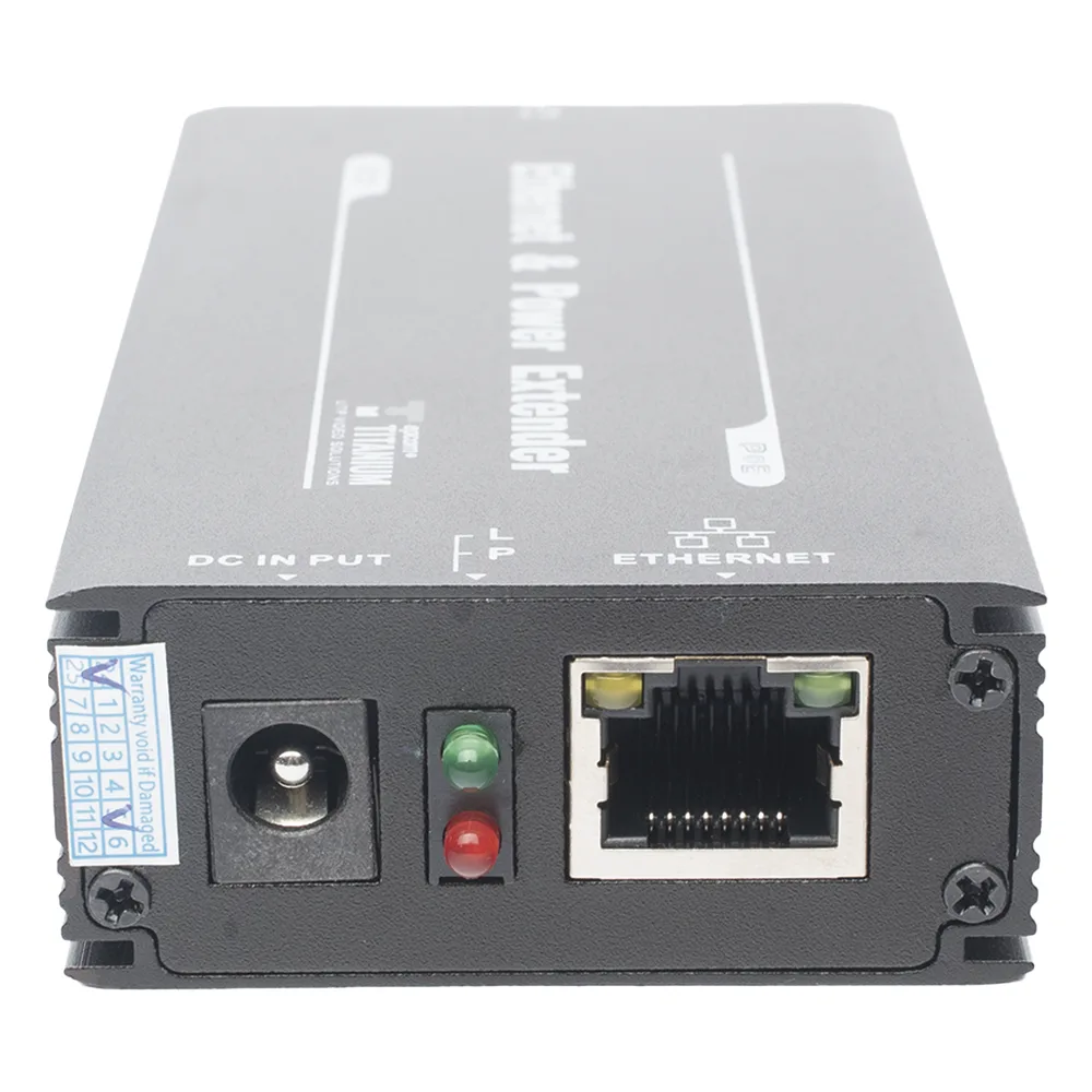 (POE 600 METROS) Receptor para Extensor PoE TT-8001TPOE / 1 Puerto  para recepción de video y alimentación (PoE) / IDEAL PARA DOMOS Y CAMARAS IP / Conexión en Cascada / Soporta PTZ´s de 60 W / Soporta IEEE802.3af/at – vista 3