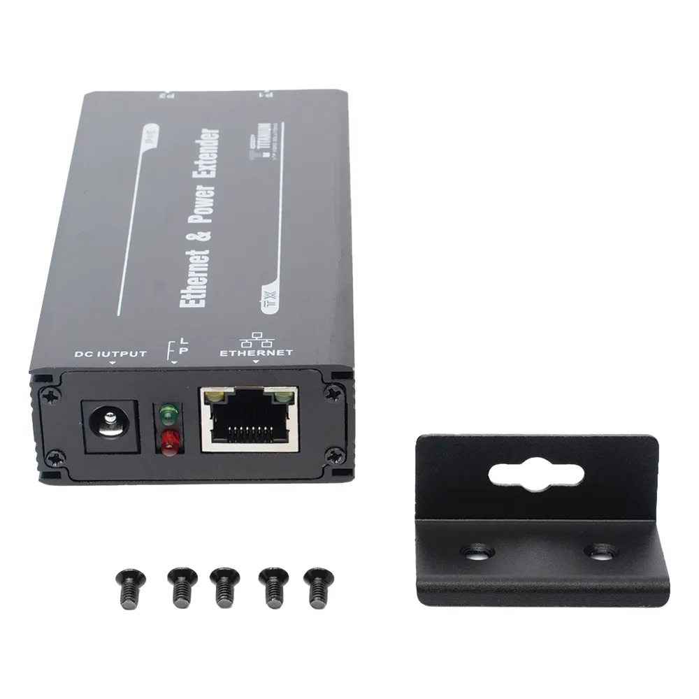 (POE 600 METROS) Transmisor para Extensor PoE TT-8001R  / 1 Puerto  para recepción de video y alimentación (PoE) / IDEAL PARA DOMOS Y CAMARAS IP / Conexión en Cascada / Soporta PTZ´s de 60 W / Soporta IEEE802.3af/at – vista 5