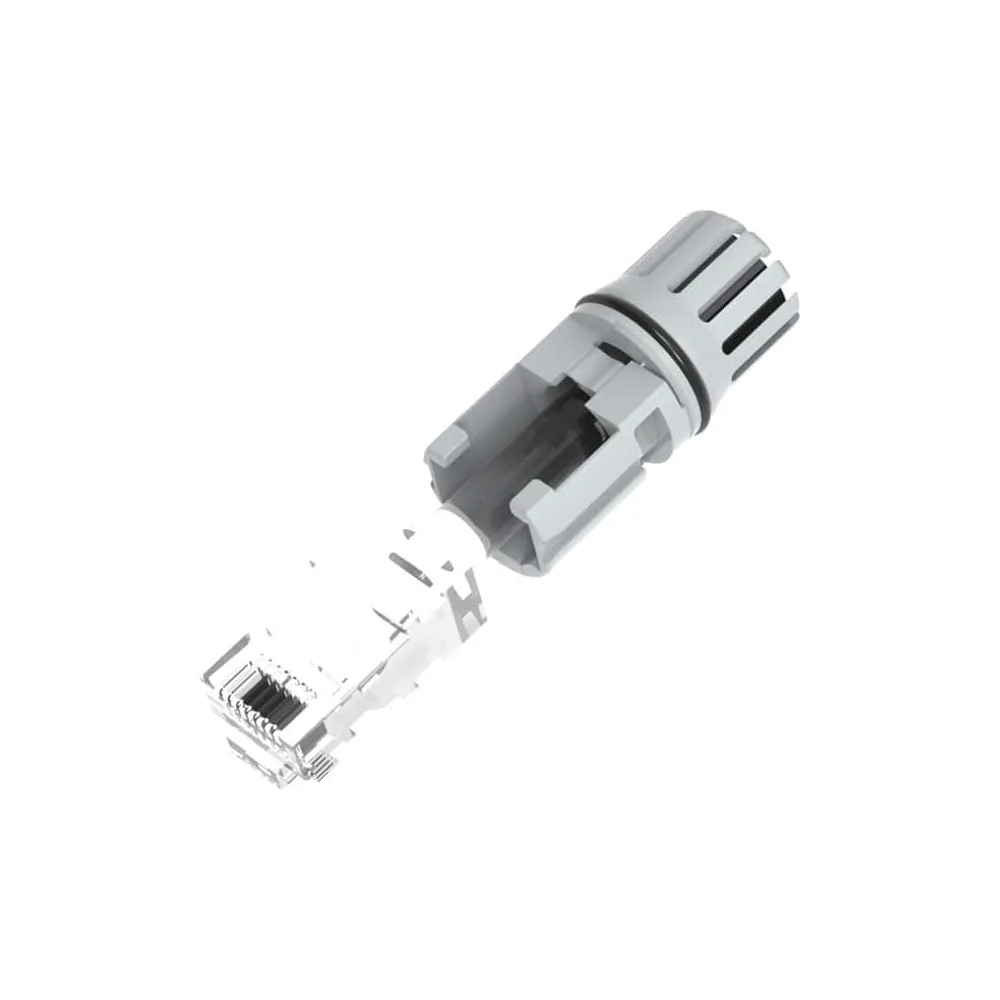 portaconectores Rj45 impermeable, compatible conectores de la serie 05 – vista 4