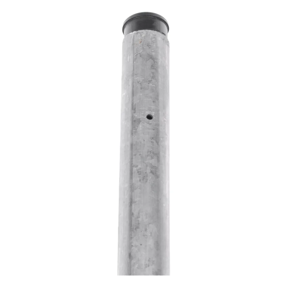 Poste de 1.2 m fabricado en tubo de acero galvanizado con 5 aisladores de paso – vista 5