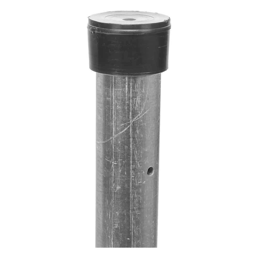 Poste de Esquina de 1m para Cerca Electrificada de Tubo Galvanizado cal. 18 de 1"Diam. Ideal para 5 Aisladores (No incluidos). – vista 2
