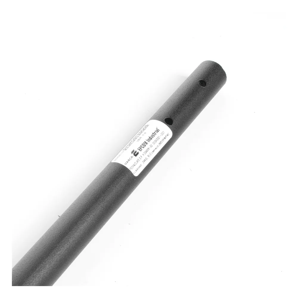 Poste de ESQUINA para Cerca Electrificada. Tubo Galva. de 1.4m, cal. 18 de 1" Diam. + Pintura Negra, ideal para 6 Aisladores – vista 3