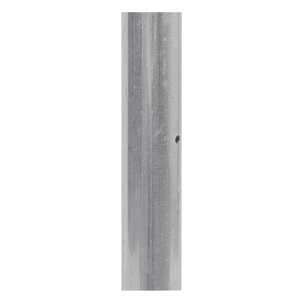 Poste de ESQUINA para Cerca Electrificada. Tubo Galvanizado cal. 18 de 1" Diam. y 0.8m Alto con Tapón, ideal para 3 Aisladores – vista 3