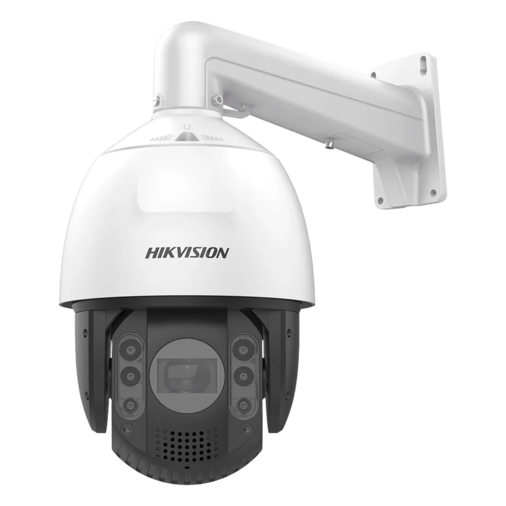 [PROTECCIÓN ACTIVA] Domo PTZ IP 8 Megapixel / 25X Zoom / 200 mts IR / ACUSENSE (Evita Falsas Alarmas) / IP66 / IK10 / Alerta Audible y Luz Estroboscópica / Autoseguimiento 2.0 / Hi-PoE / DARKFIGHTER / Rapid Focus / microSD