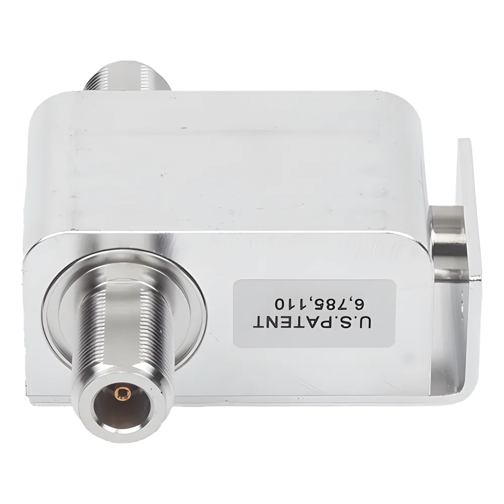 Protector Coaxial RF Banda Ancha / 100-512 MHz / 750W / Conectores N Hembra / Para Combinadores