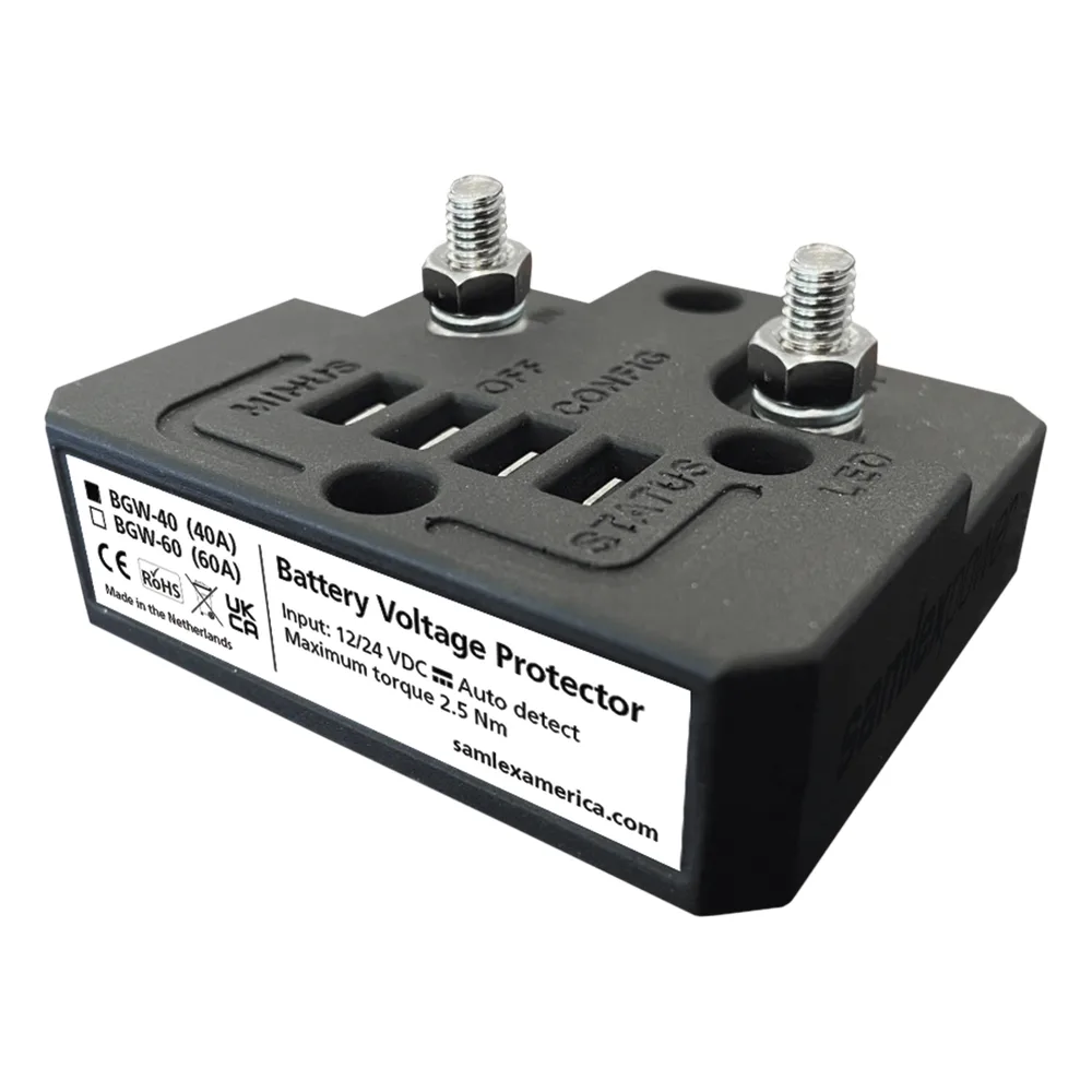 Protector de Baterías 12/24V a Prueba de Agua 40 A