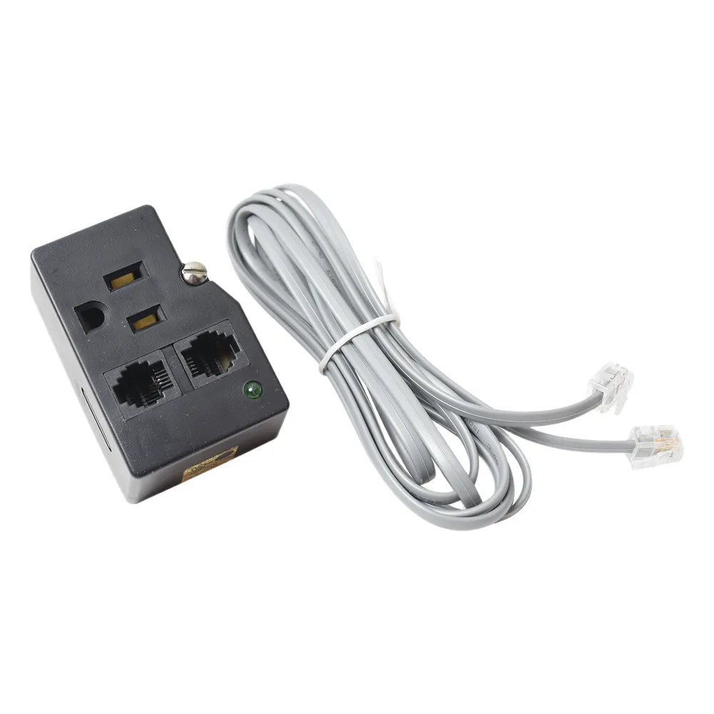 Protector Plug 120 V / 15 A / 40,000 A / Telco RJ11 / LED Diagnóstico y Tornillo Fijación
