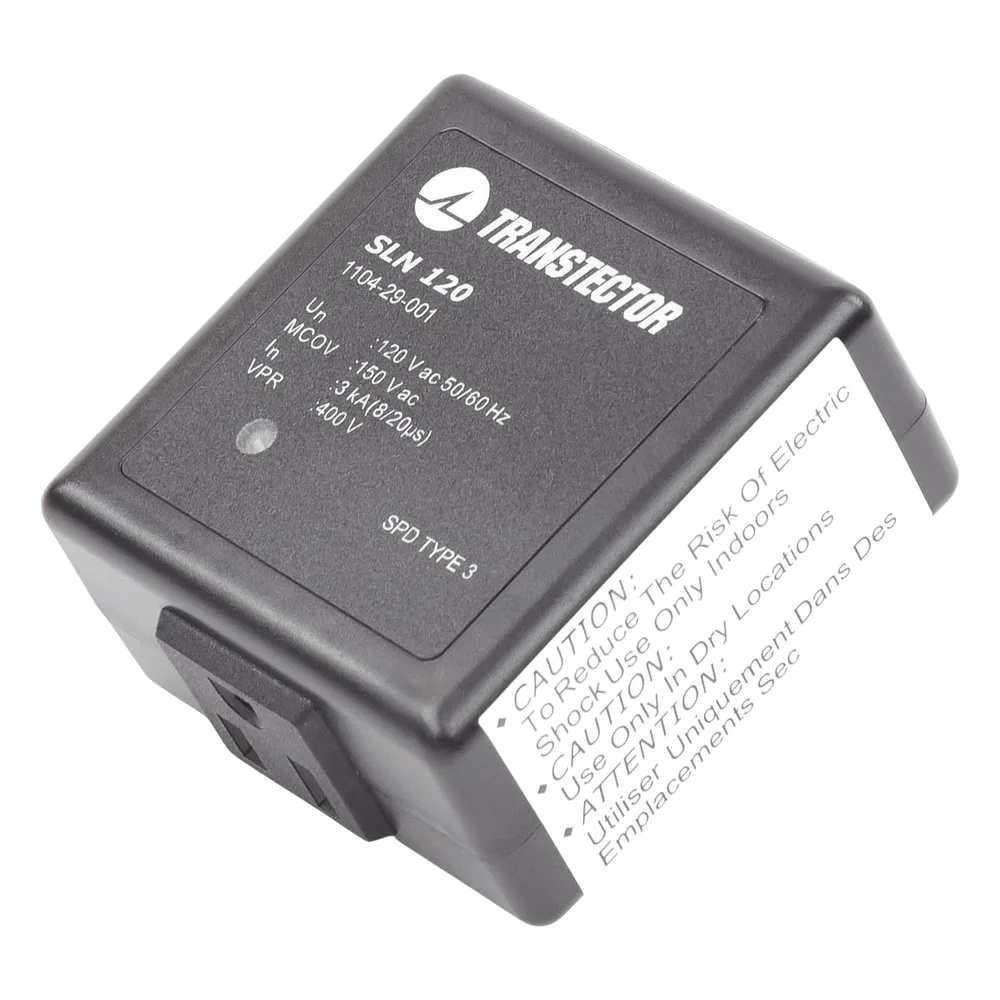 Protector Sobretensión 120 VAC / SASD / Clavija 5-15R / 5 kA / Plug-in / UL 1449 – vista 2