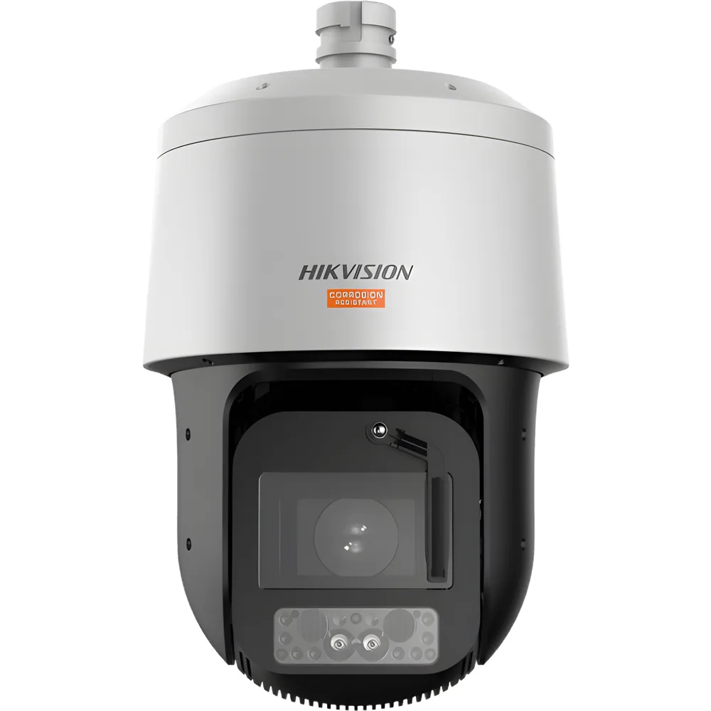 PTZ IP 4 Megapixel / 42X Zoom / Dual Light (500 mts IR / 100 mts Luz Blanca) / Polimero Anticorrosivo (Ideal para Zonas Costeras o Alta Salinidad) / AutoSeguimiento / DARKFIGHTER / EIS / Exterior IP67 / NEMA 4X / C5 / Wiper – vista 3