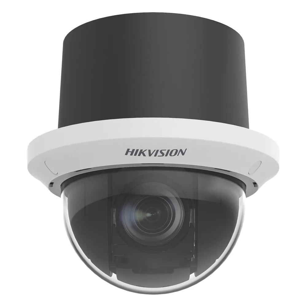 PTZ IP 4K (8 Megapixel) / 25X Zoom  / Uso en Plafon / IP54 / ACUSEEK / DARKFIGHTER / ACUSENSE / WDR 120 dB / Audio y Alarmas I/O / HLC / EIS / PoE+ / Micro SD