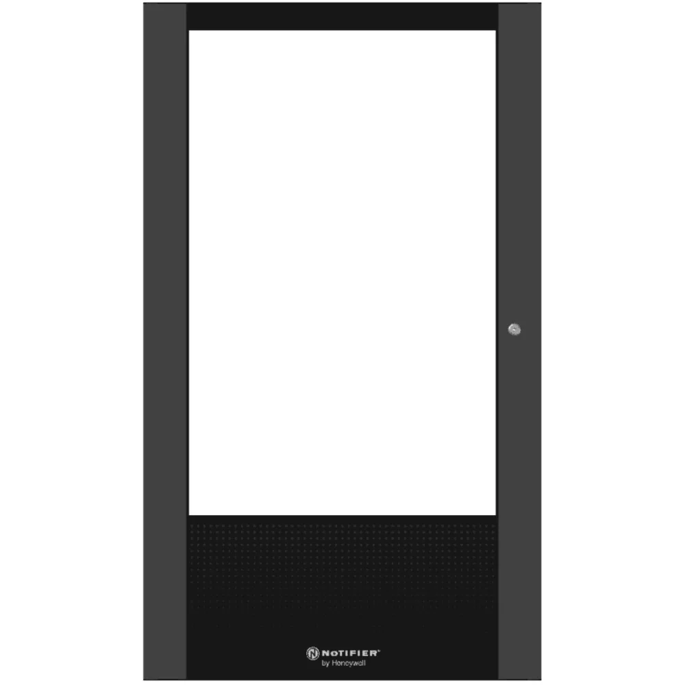 Puerta con ventana para gabinete de tres niveles, acero calibre 16, para gabinetes CAB-5 de paneles contra incendio serie N16 INSPIRE de NOTIFIER