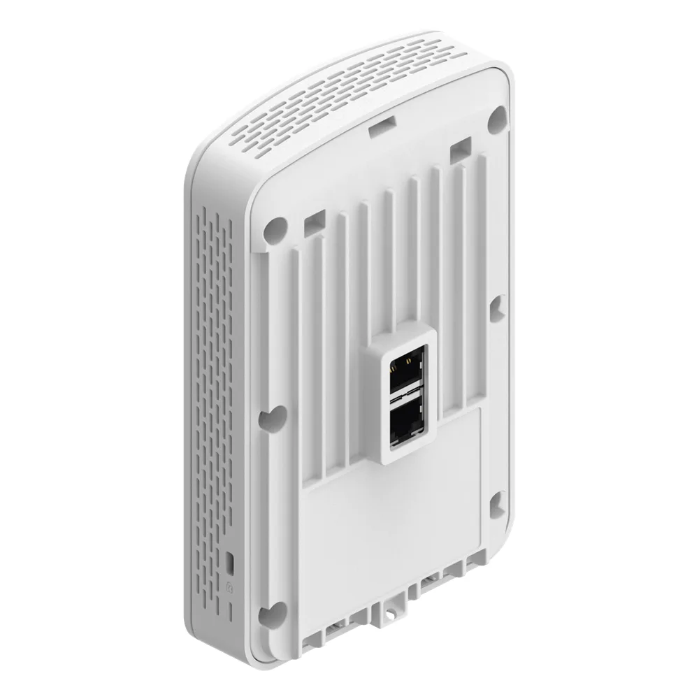 Punto de Acceso Empresarial Wi-Fi 6 / Con diseño para Pared /  3 Puertos Gigabit (1 con Salida PoE) / Doble banda en ( 2.4 y 5 GHz) / Hasta 2.5 Gbps / Gestión desde la Nube / Alimentación PoE af – vista 6