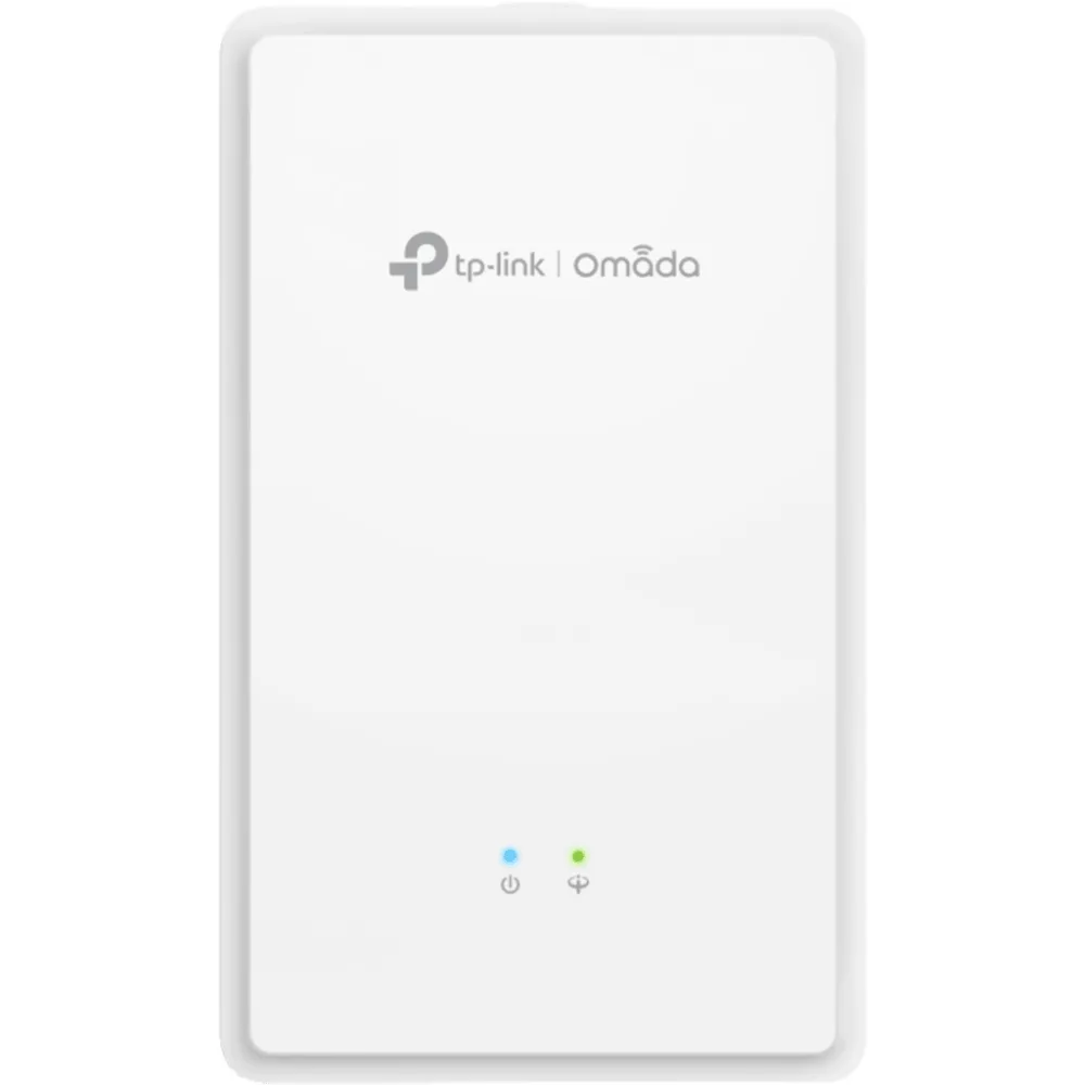 Punto de Acceso GPON de Pared / AX1800 Wi-Fi 6 / 1.8 Gbps / 2 Puertos Gigabit con PoE de Salida / FXS VoIP / Gestión Cloud Omada / Mesh y Roaming – vista 3