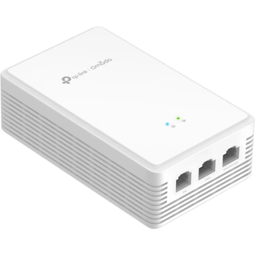 Punto de Acceso GPON de Pared / AX1800 Wi-Fi 6 / 1.8 Gbps / 2 Puertos Gigabit con PoE de Salida / FXS VoIP / Gestión Cloud Omada / Mesh y Roaming – vista 5