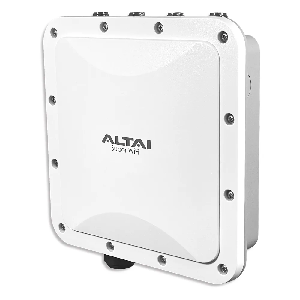 Punto de Acceso Industrial Super Wi-Fi 6 Conectorizado 2x2, Doble Banda Simultanea en 2.4 y 5 GHz, Hasta 400 m de Cobertura, 512 Usuarios Concurrentes