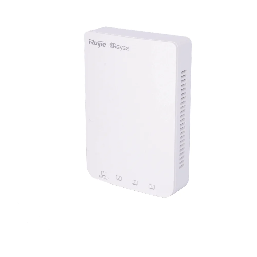 Punto de Acceso Wall Plate Wi-Fi 5 / 1267 Mbps Doble Banda / 802.11ac Wave 2 MU-MIMO 2x2 / 5 Puertos Gigabit / 1 Puerto PoE Out / Mesh / Beamforming / Gestión Cloud Gratuita – vista 3