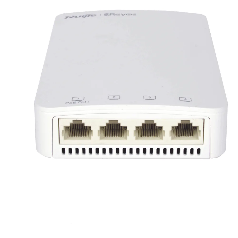 Punto de Acceso Wall Plate Wi-Fi 5 / 1267 Mbps Doble Banda / 802.11ac Wave 2 MU-MIMO 2x2 / 5 Puertos Gigabit / 1 Puerto PoE Out / Mesh / Beamforming / Gestión Cloud Gratuita – vista 5