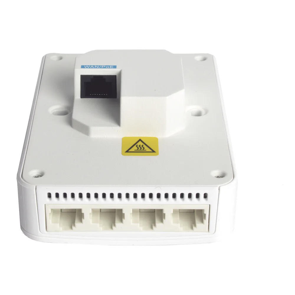 Punto de Acceso Wall Plate Wi-Fi 5 / 1267 Mbps Doble Banda / 802.11ac Wave 2 MU-MIMO 2x2 / 5 Puertos Gigabit / 1 Puerto PoE Out / Mesh / Beamforming / Gestión Cloud Gratuita – vista 6