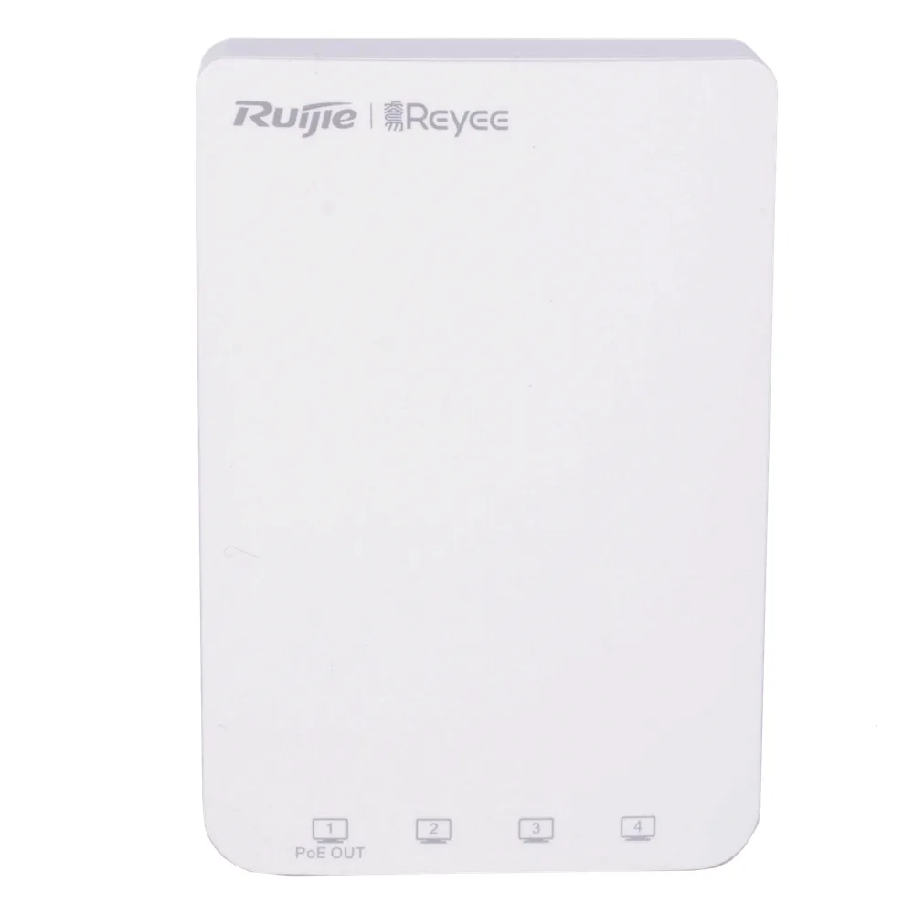 Punto de Acceso Wall Plate Wi-Fi 5 / 1267 Mbps Doble Banda / 802.11ac Wave 2 MU-MIMO 2x2 / 5 Puertos Gigabit / 1 Puerto PoE Out / Mesh / Beamforming / Gestión Cloud Gratuita