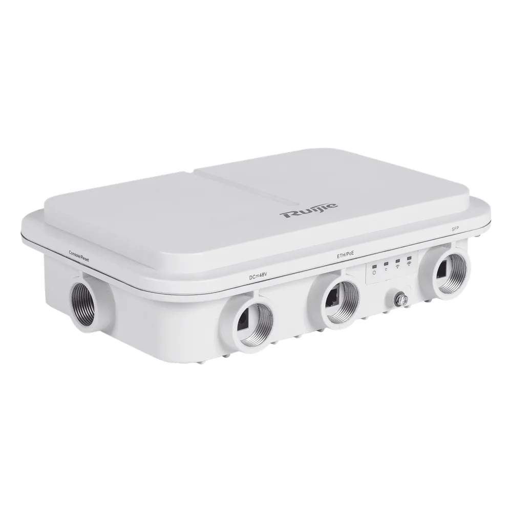Punto de acceso Wi-Fi 6 para exterior Sectorial 60° IP68 hasta 1775Mbps doble banda 802.11AX MU-MIMO 2x2