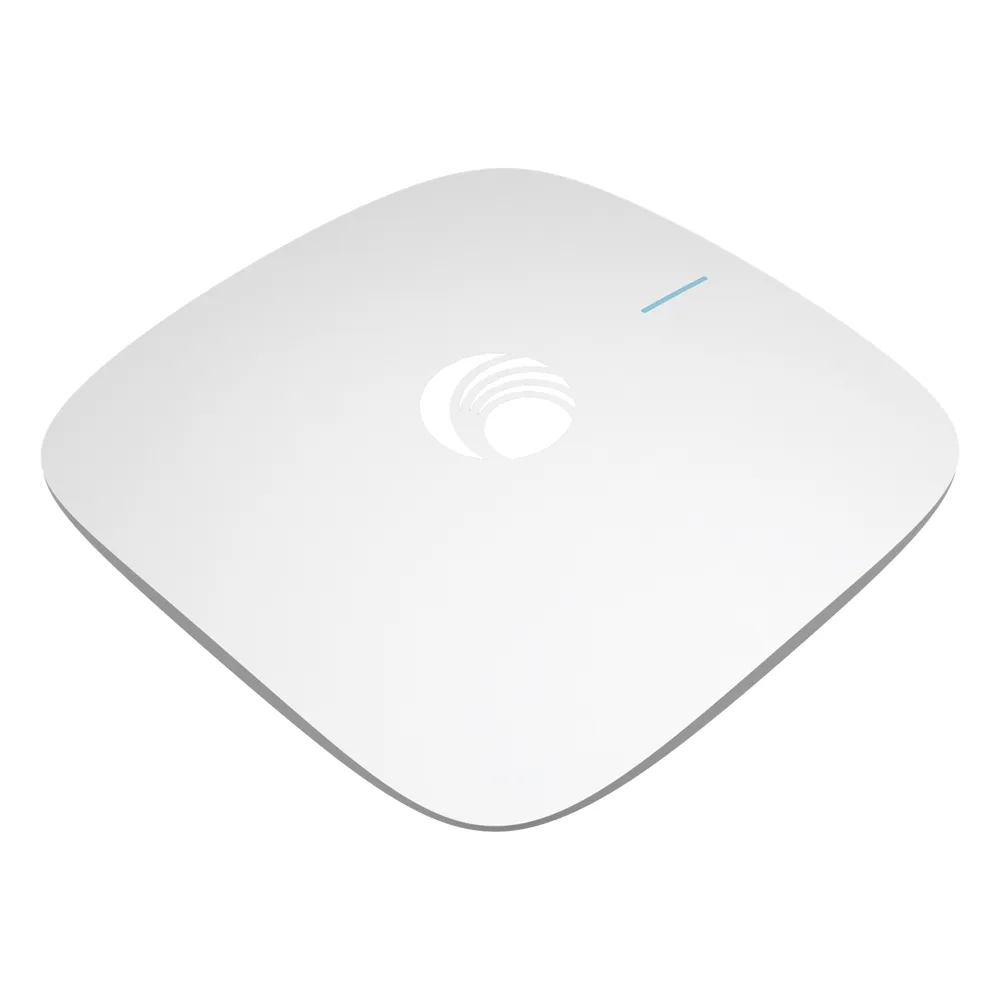 Punto de Acceso Wi-Fi para interior / Omnidireccional cnPilot e410 / Doble banda (2.4 y 5 Ghz) / MU-MIMO 2x2 / Antena Beamforming / Hasta 256 Clientes / Hasta 1.2 Gbps / Gestión centralizada desde nube cnMaestro