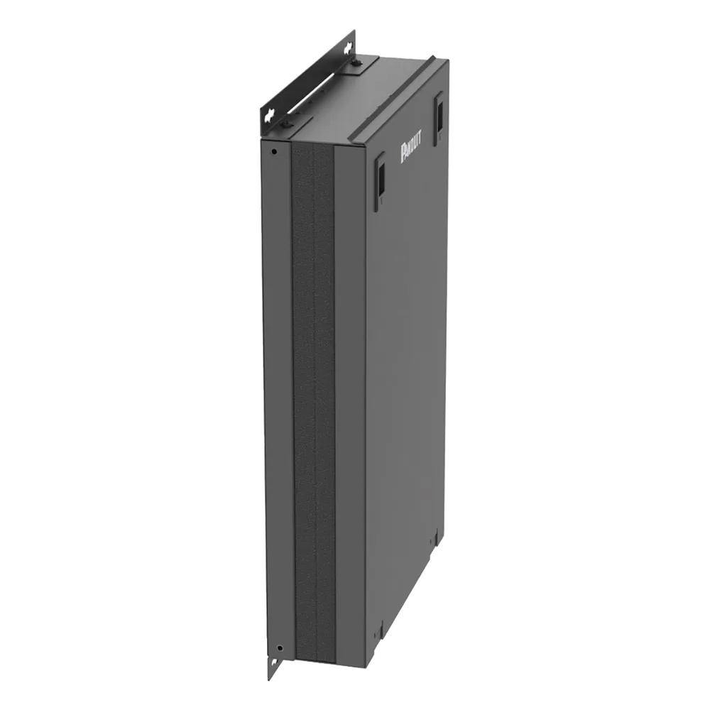 Punto de Consolidación Para 48 Puertos, Con Espacio para 2 UR, Instalación en Piso, Pared o Techo, Fabricado en Acero, Color Negro – vista 4