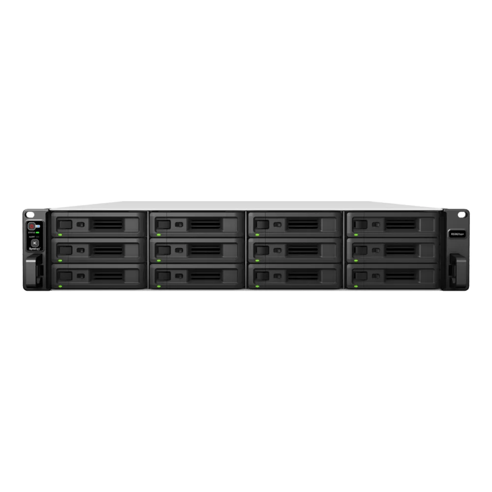 RackStation RS3621xs+ | 12 Bahías | Procesador Intel Xeon D-1541 8 Núcleos | 8 GB DDR4 ECC | Dual 10GbE | Alimentación Redundante | Escalable a 36 Bahías | Garantía 3 Años. – vista 2