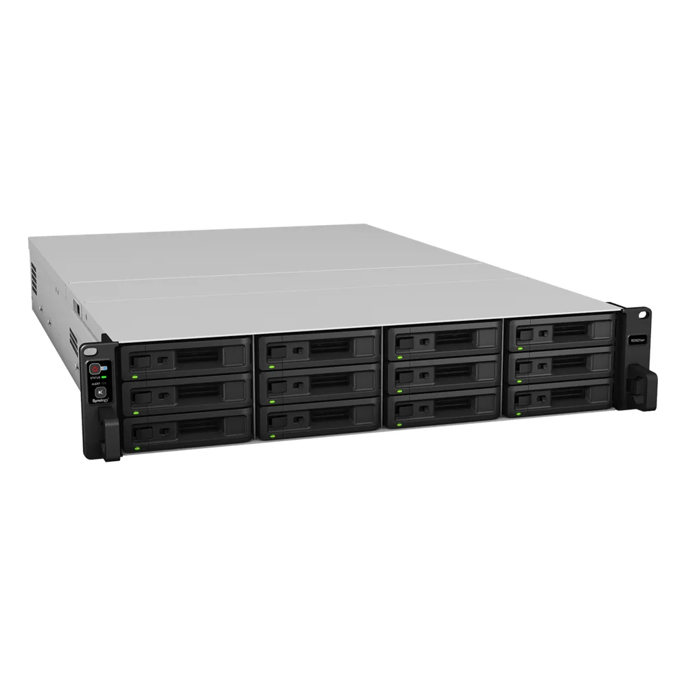 RackStation RS3621xs+ | 12 Bahías | Procesador Intel Xeon D-1541 8 Núcleos | 8 GB DDR4 ECC | Dual 10GbE | Alimentación Redundante | Escalable a 36 Bahías | Garantía 3 Años. – vista 3