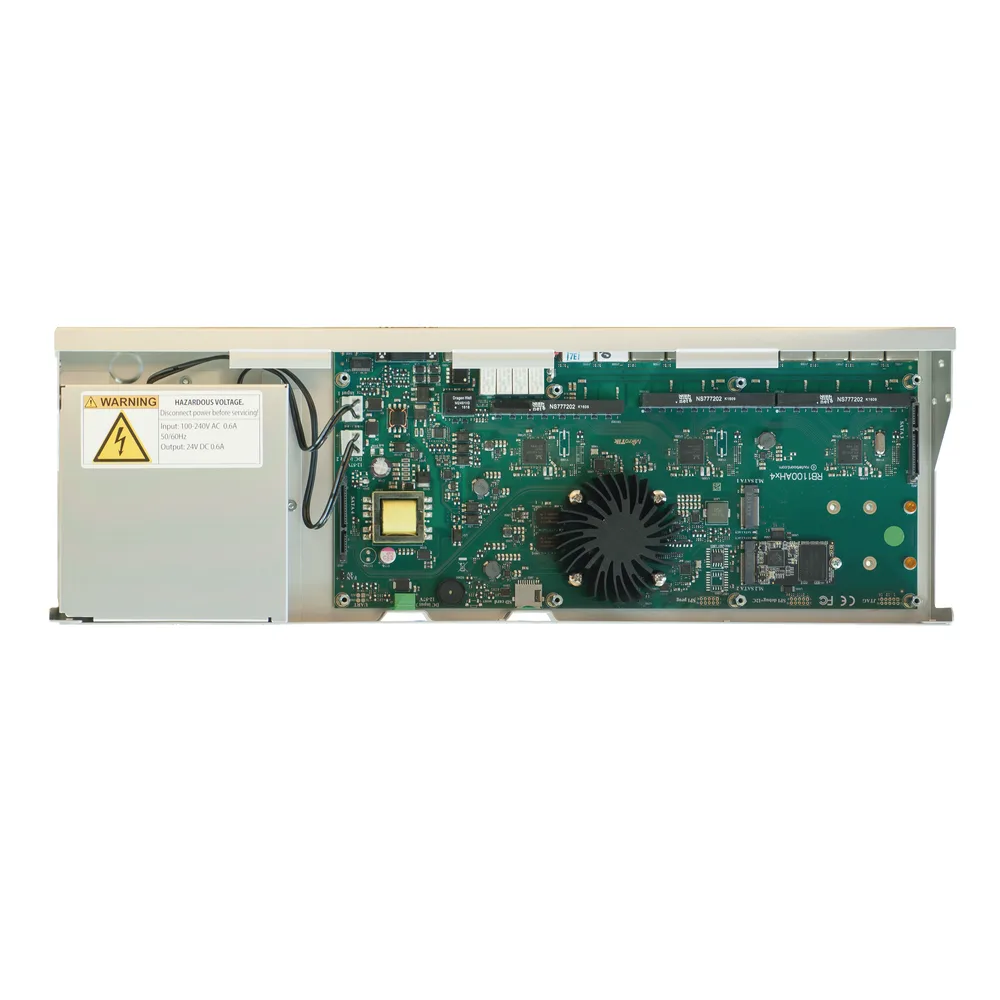 RB1100AHx4 Dude Edition, 13 Puertos Gigabit, Almacenamiento M.2 60GB para Base de Datos Dude – vista 4