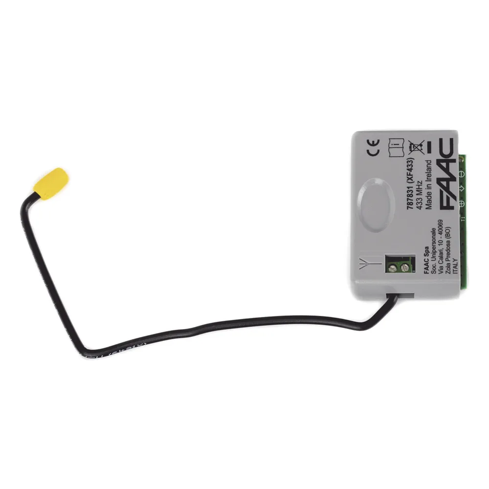 Receptor inalámbrico XF 433 para operador FAAC S418 – vista 6