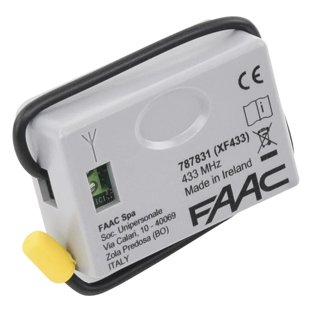Receptor inalámbrico XF 433 para operador FAAC S418