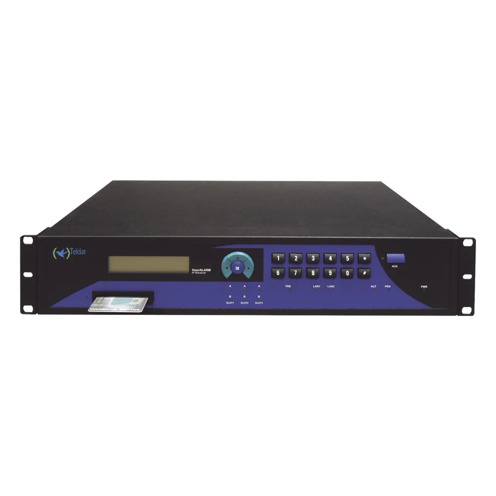 Receptora IP central de monitoreo para paneles de incendio e intrusión con módulos Fire-Lite IPDACT o Honeywell MIP – vista 2
