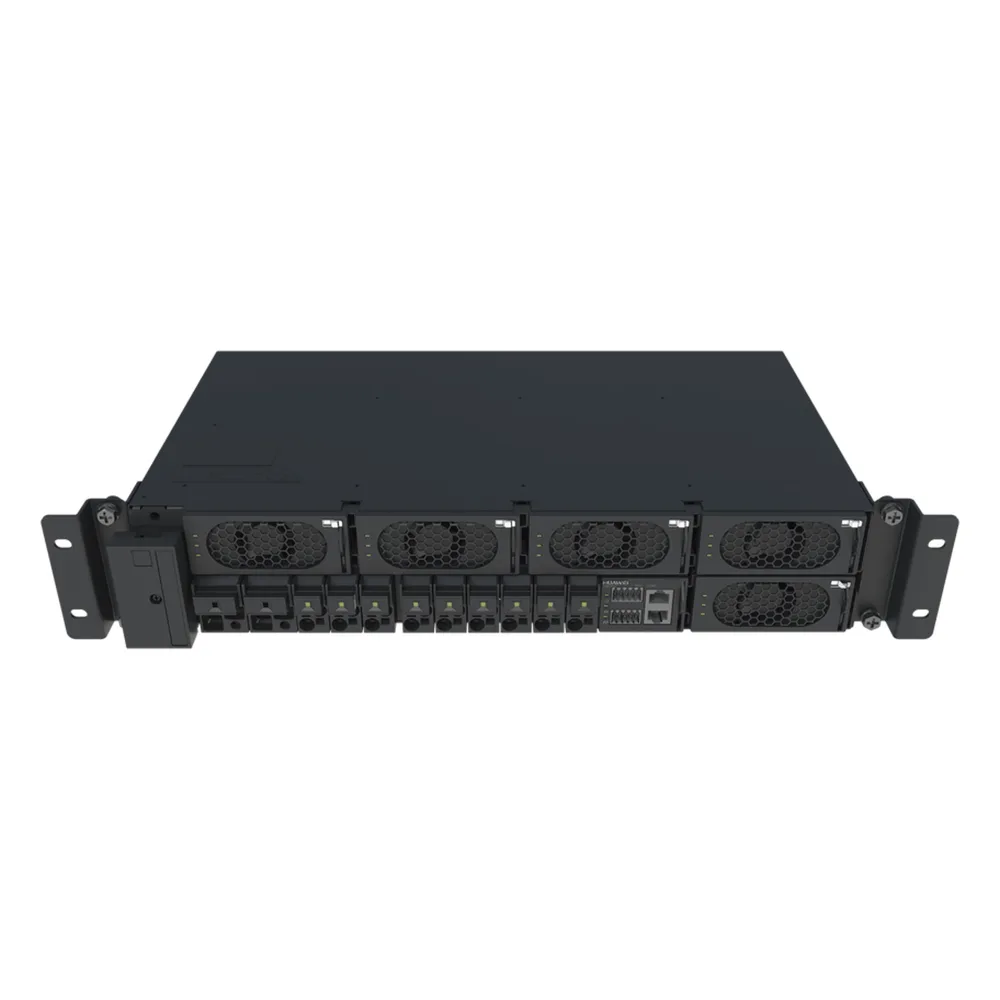 Rectificador Redundante 2000W, 220/380 VAC a -48 VDC, 200A, 2U – vista 2