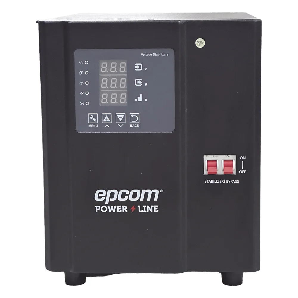 Regulador de Voltaje Industrial Monofásico Ferroresonante 3 kVA/3 kW 120 V / Entrada 96-144 Vca / Salida 117.6- 122.4 Vca