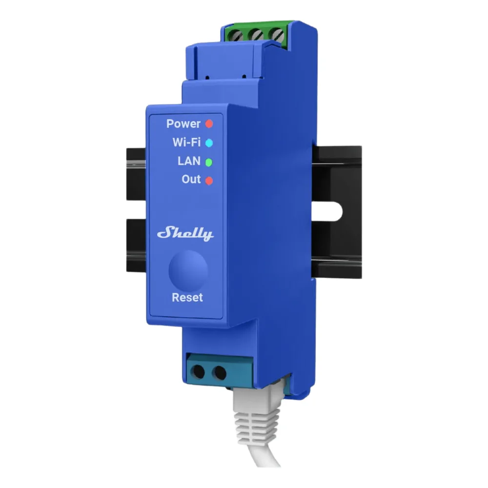 Relevador / Contacto Seco / Interruptor WIFI/ Industrial y residencial inteligente / Hasta 16A / Soporta Google y Alexa / Nube P2P y control Local / 1 canal y puerto ethernet