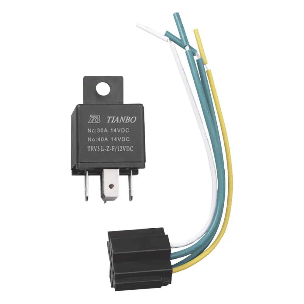 Relevador de 5 pines automotriz de 24 volts