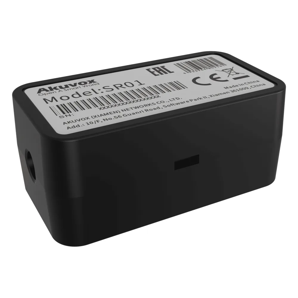 Relevador RS-485 Para Control de Puerta / Protección Contra Vandalismo / Compatible Con Frente de Calle AKUVOX / Agrega Una Puerta al Frente de Calle / Comunicación Encriptada / Compacto / Instalación en Cajas Estándar – vista 3