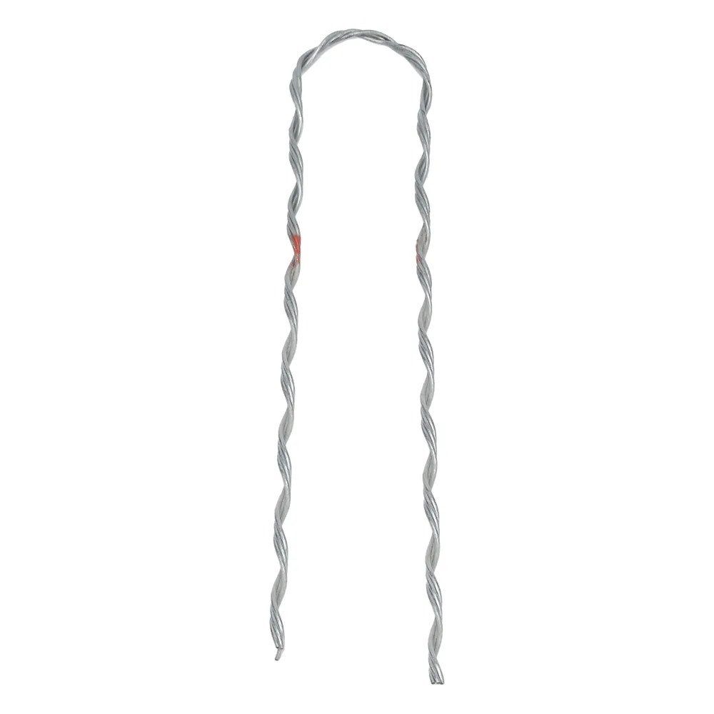 Remate Preformado para Fibra Óptica Figura 8, Span 100 m, para mensajero de acero con diámetro Φ 3.6 mm