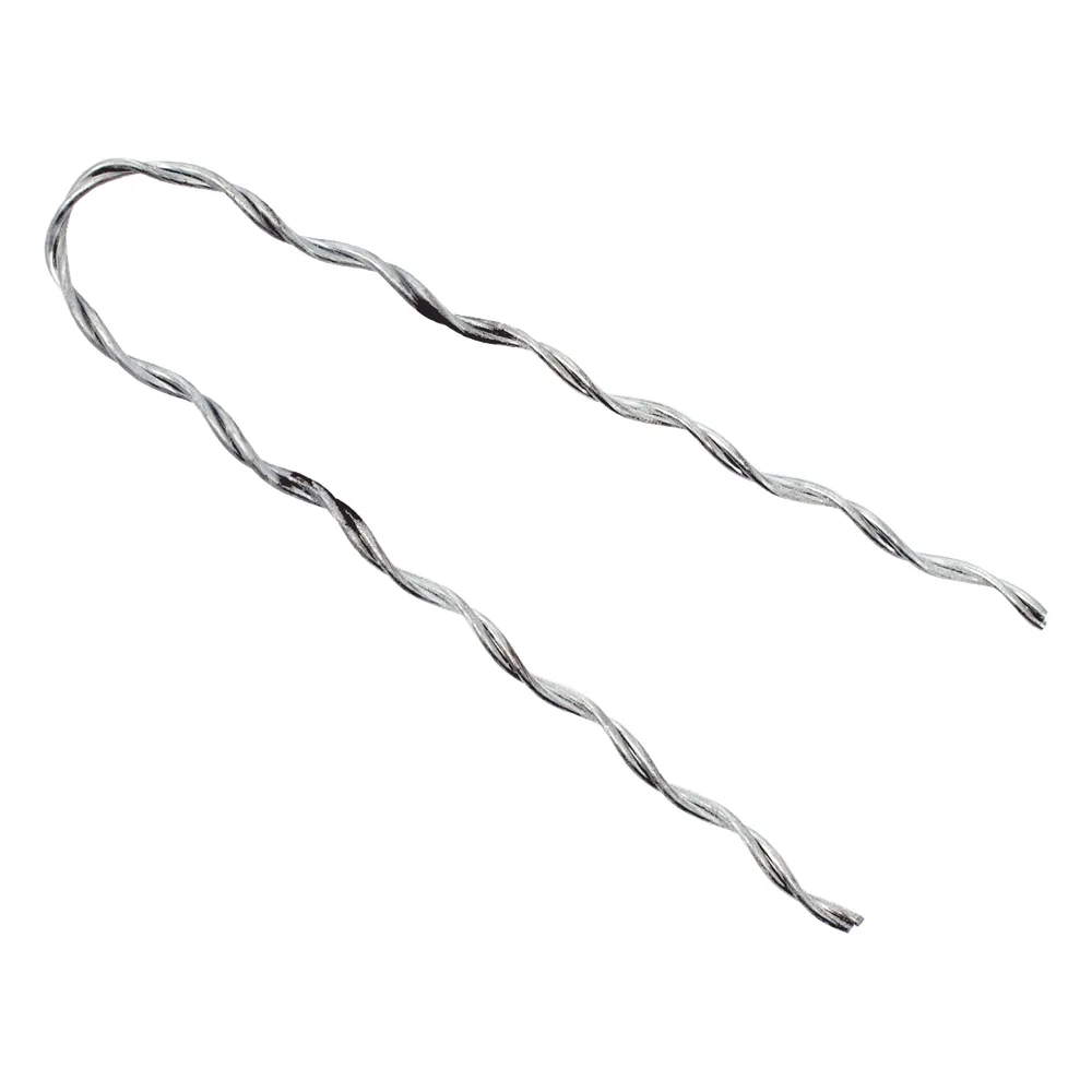 Remate Preformado para Fibra Óptica Mini Figura 8, Span 80 m, para mensajero de acero con diámetro Φ 1.6 mm - 1/16"