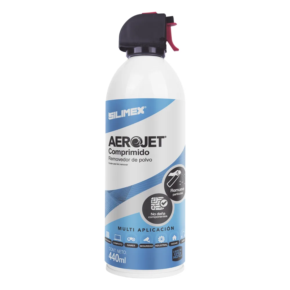 Removedor de Polvo y Residuos (Aire Comprimido) para Limpieza de Equipos Electrónicos, 440 ml