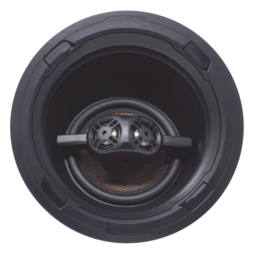 REV Series Altavoz Surround | Angulo para Techo de 3 Vias | Cine en Casa | Woofer 7in de Fibra de Carbono | 2 Tweeter de 1in | Giratorio de Titanio | 175W | 8&Omega;