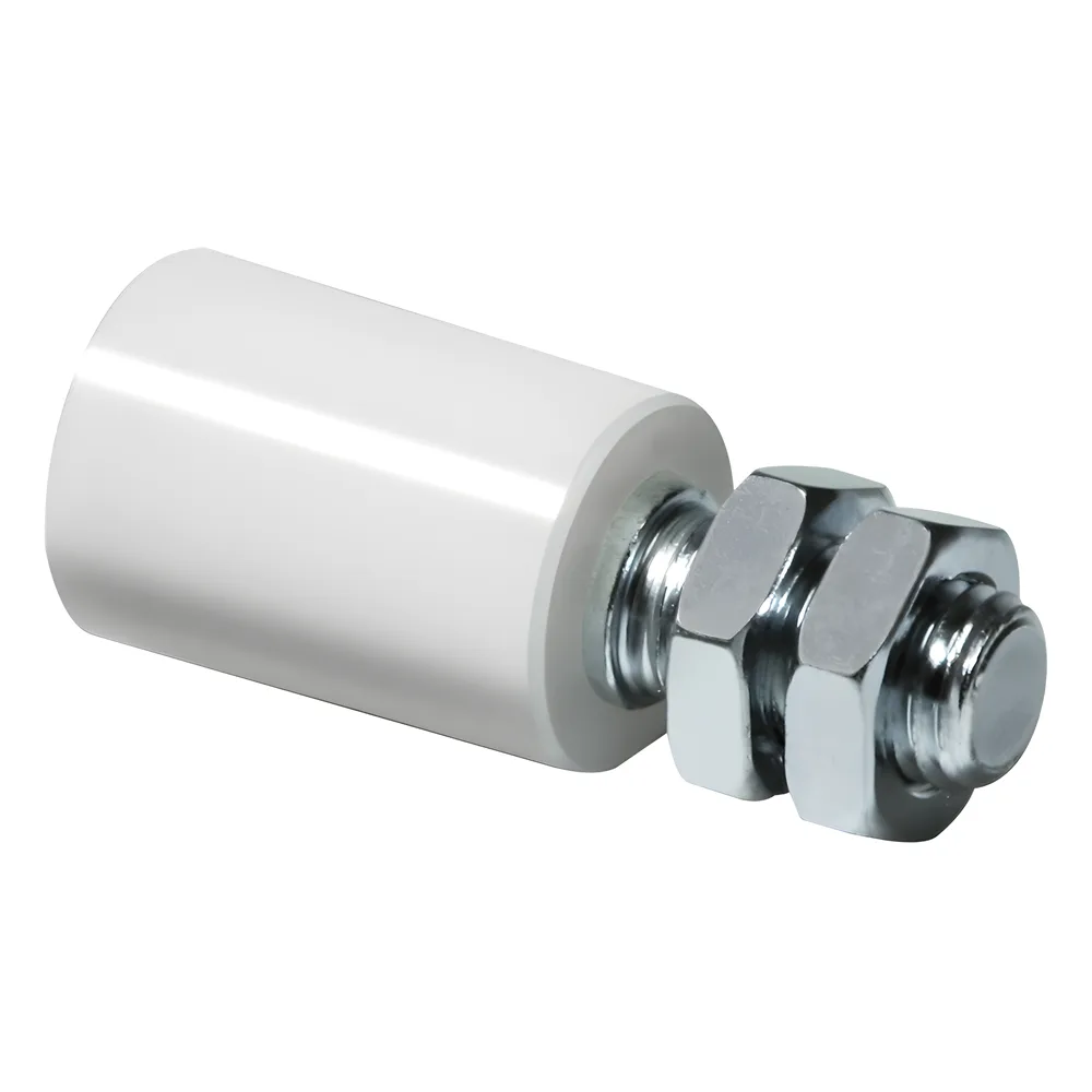 Rodillo de Nylon 30mm / Con Cuerpo de Acero Galvanizado Resistente a la Corrosión