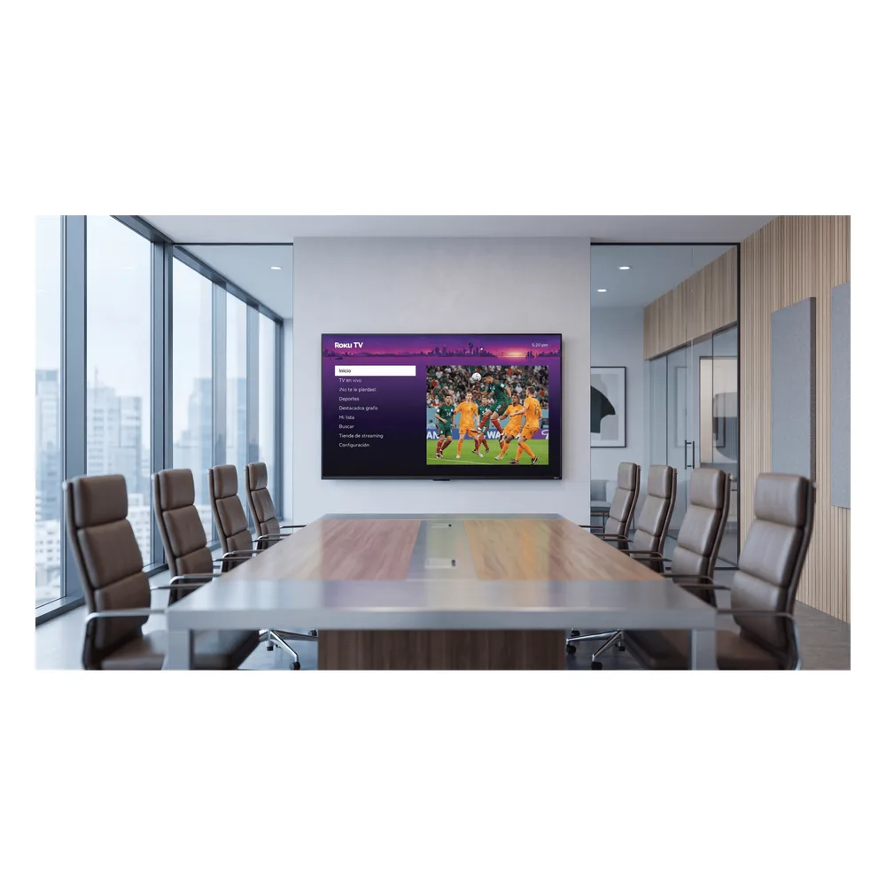 ROKU SmartTV QLED 58 Pulgadas / 4K UHD / Dolby Audio / 3 puertos HDMI / WiFi / VESA 200x200 mm – vista 4