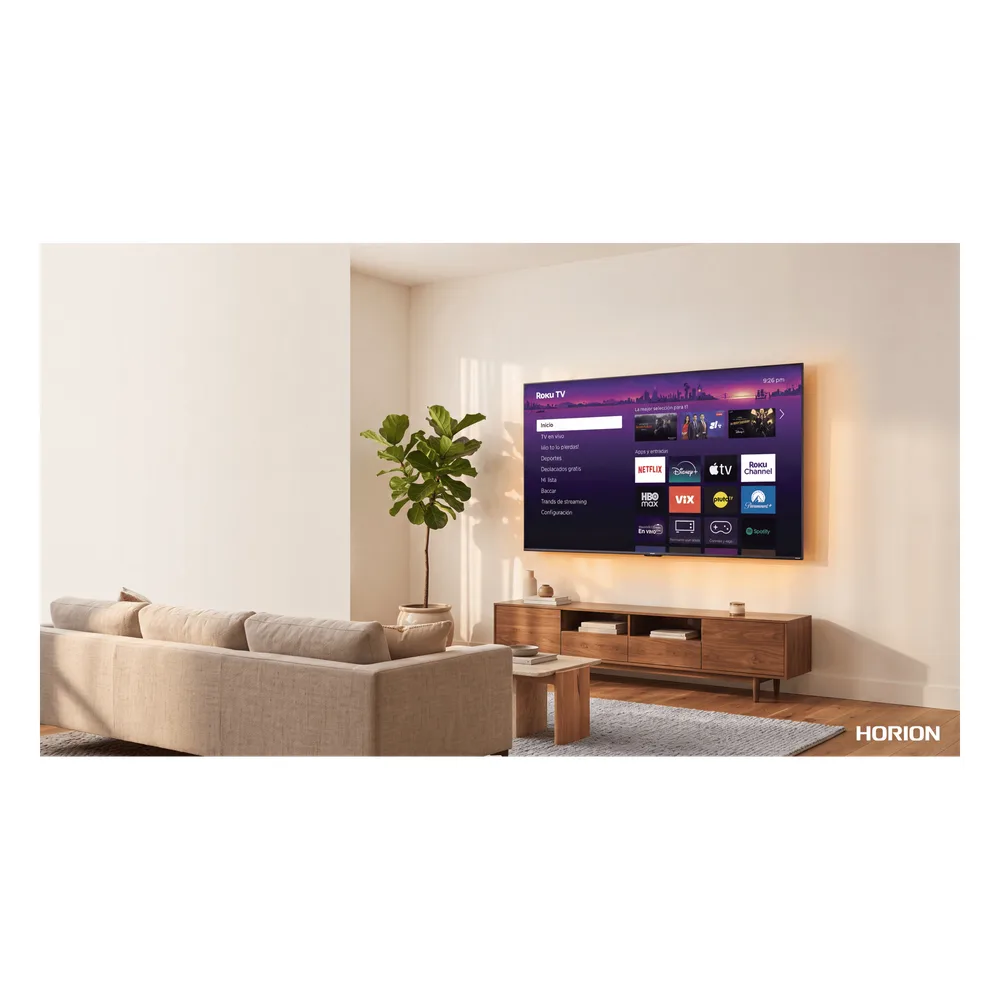 ROKU SmartTV QLED 58 Pulgadas / 4K UHD / Dolby Audio / 3 puertos HDMI / WiFi / VESA 200x200 mm – vista 7