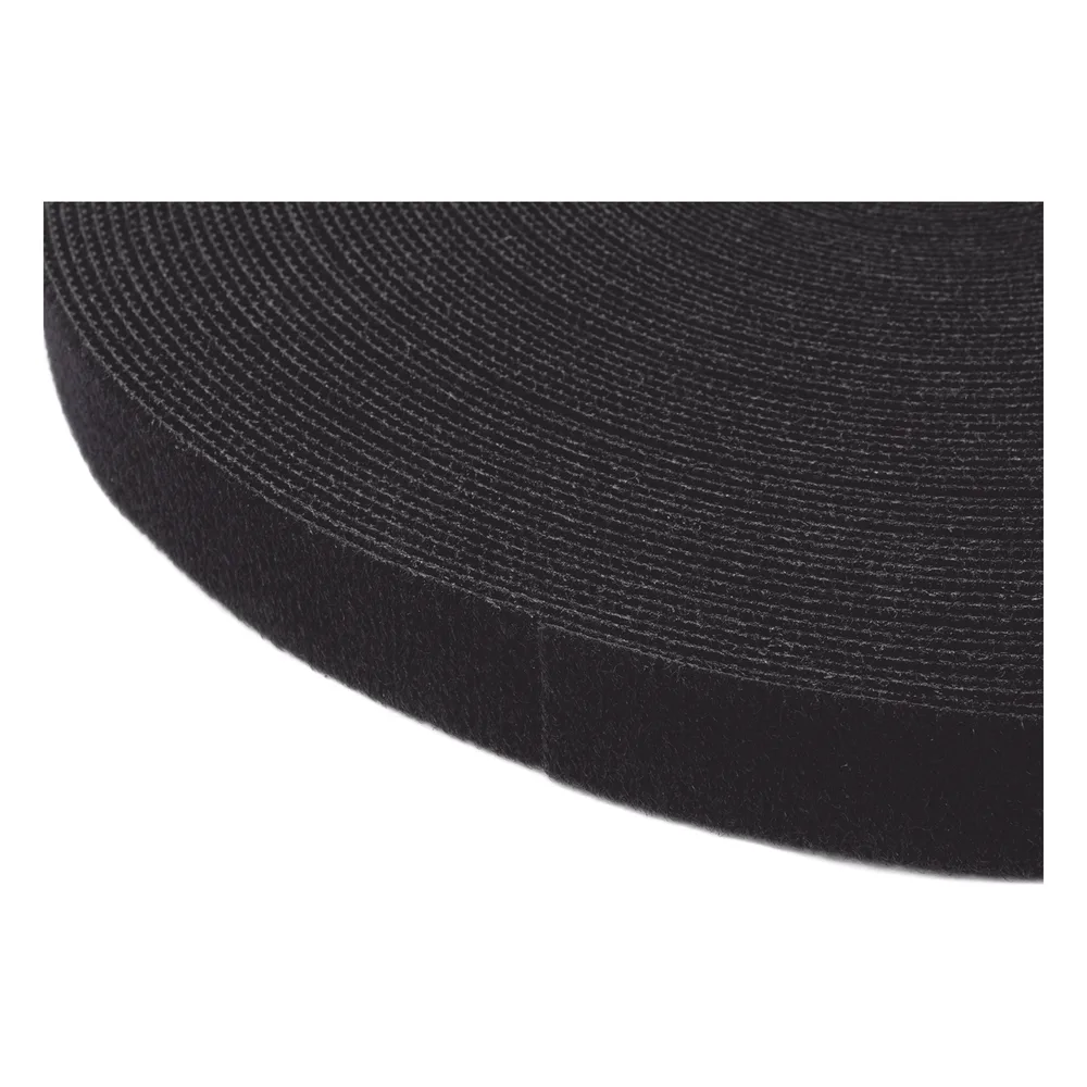 Rollo de Cinta de Contacto, de 75 Pies (22.9m) de Largo, 19.1 mm de Ancho, Color Negro – vista 6