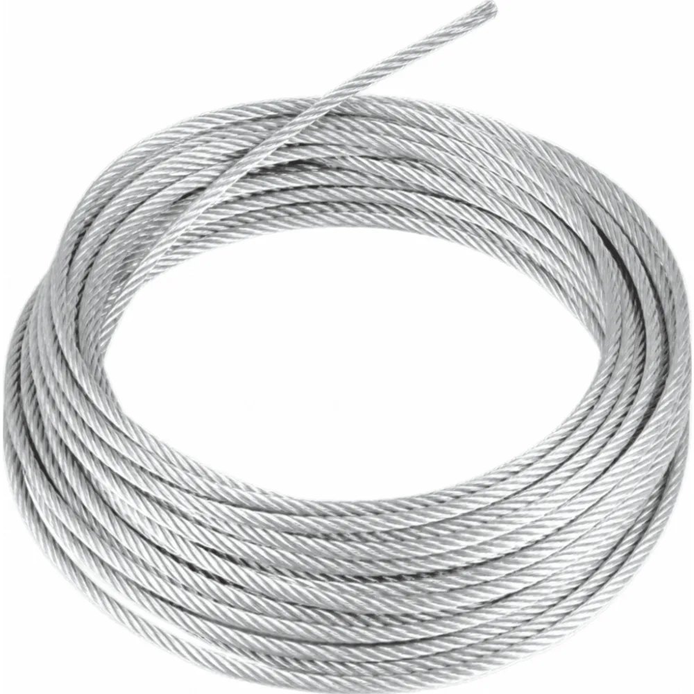 Rollo o carrete de 200 Metros de Retenida de 3/16" de Alta Resistencia, Galvanizado clase A.