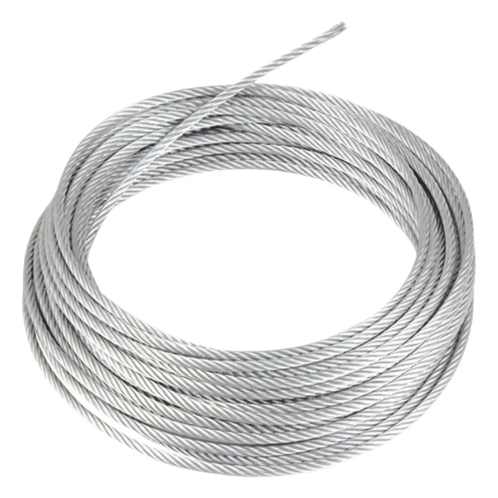 Rollo o carrete de 300 Metros de Retenida de 1/8" de Alta Resistencia, Galvanizado clase A.