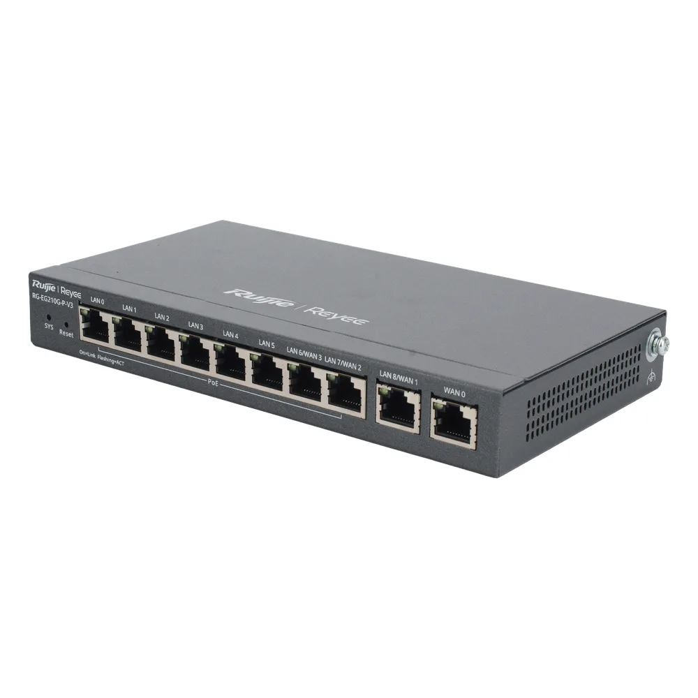 Router Balanceador con Función SD-WAN, PoE+ hasta 110 Watts, Hasta 4 Servicios de Internet y hasta 200 clientes con desempeño de 1 Gbps – vista 4