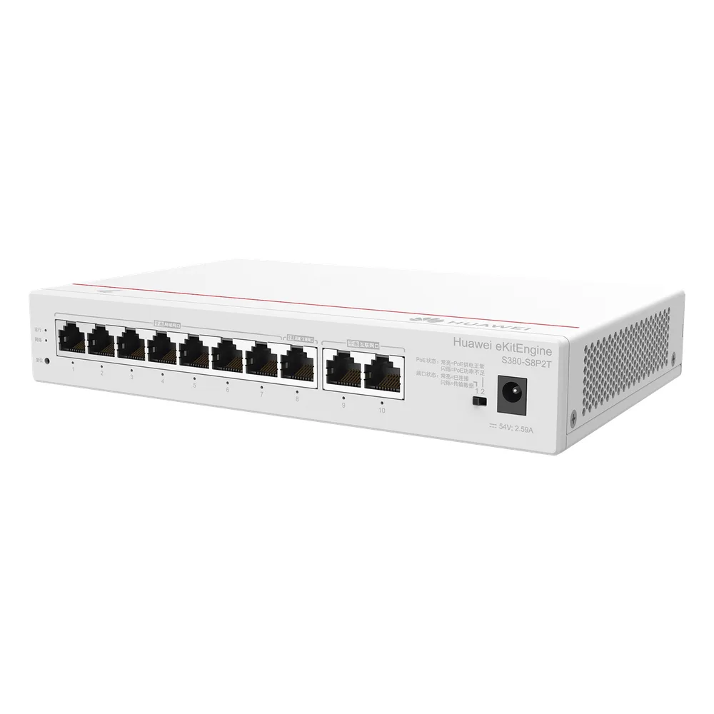 Router eKit / 2 Puertos WAN Gigabit / 1 Puerto LAN/WAN Gigabit  / 7 Puertos PoE LAN Gigabit / Presupuesto PoE 124 W / Rendimiento de 2 Gbps / Controlador (64 APs) / Hasta 250 clientes / Libre de licenciamiento – vista 3